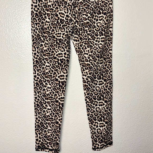 ZYIA Leopard Brilliant Scrunchy What Leggings Woman's Size 8/10 Brown, Black - Picture 12 of 16
